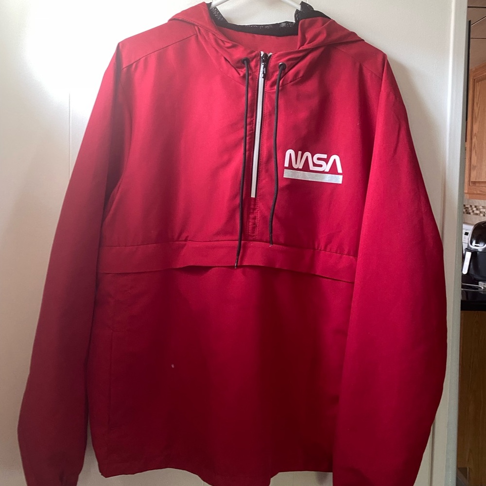 NASA anorak red jacket coat